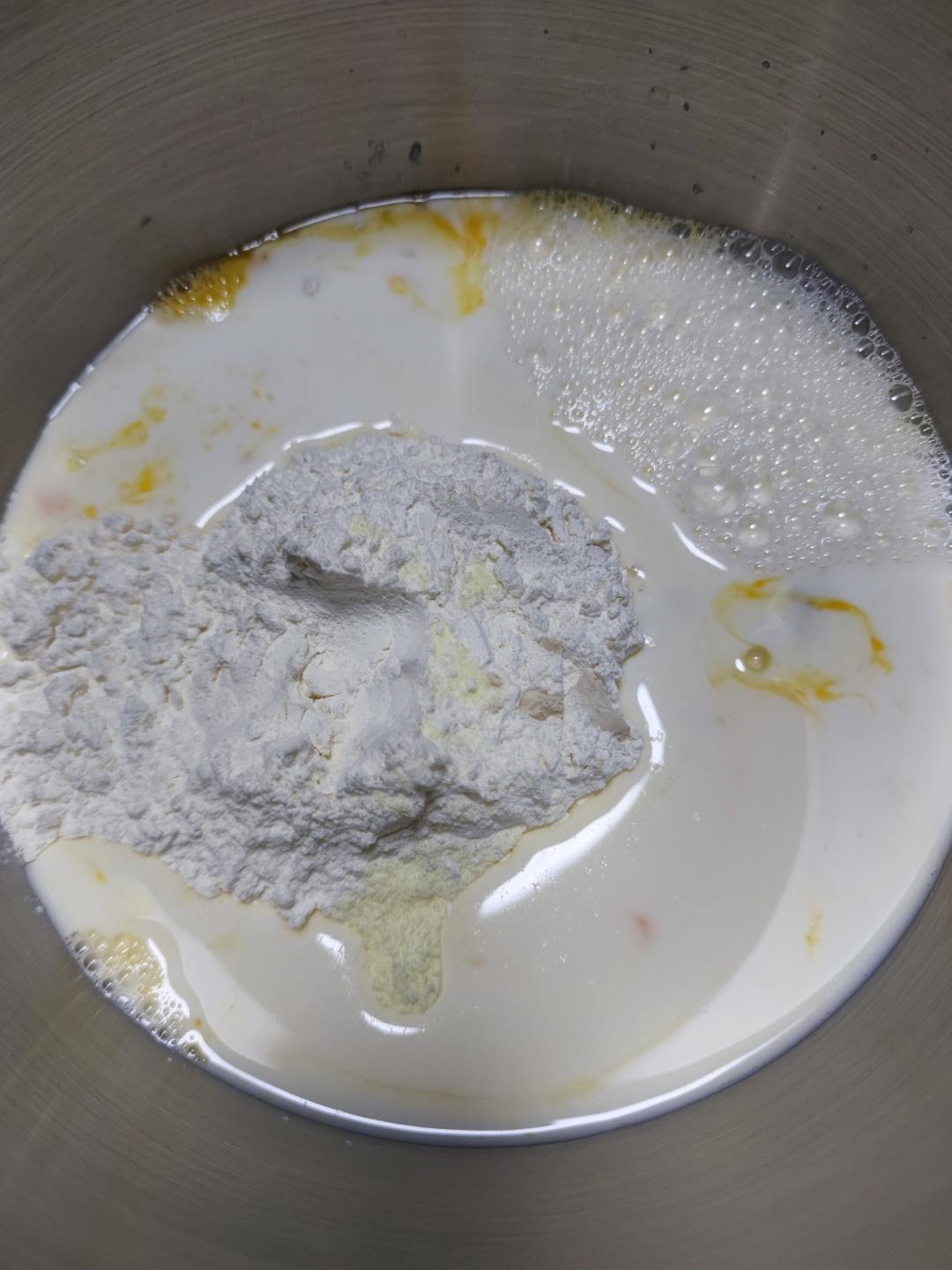 纯奶手撕吐司的做法 步骤1