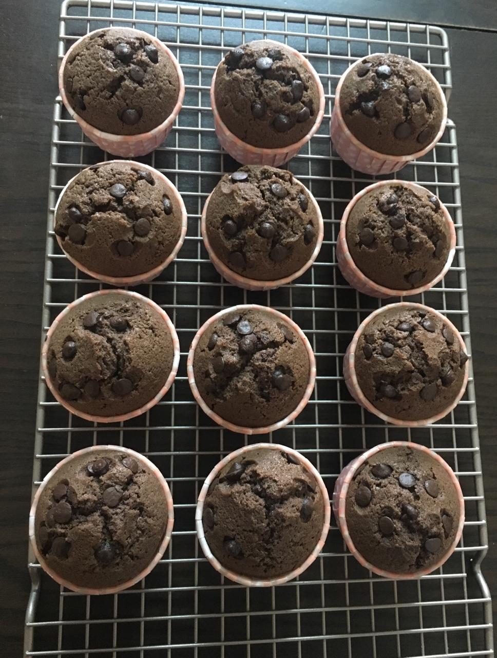 浓郁巧克力麦芬