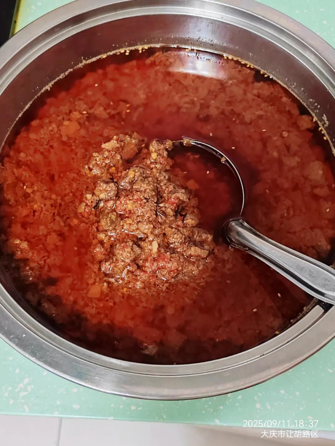 自制牛肉酱（改良版）