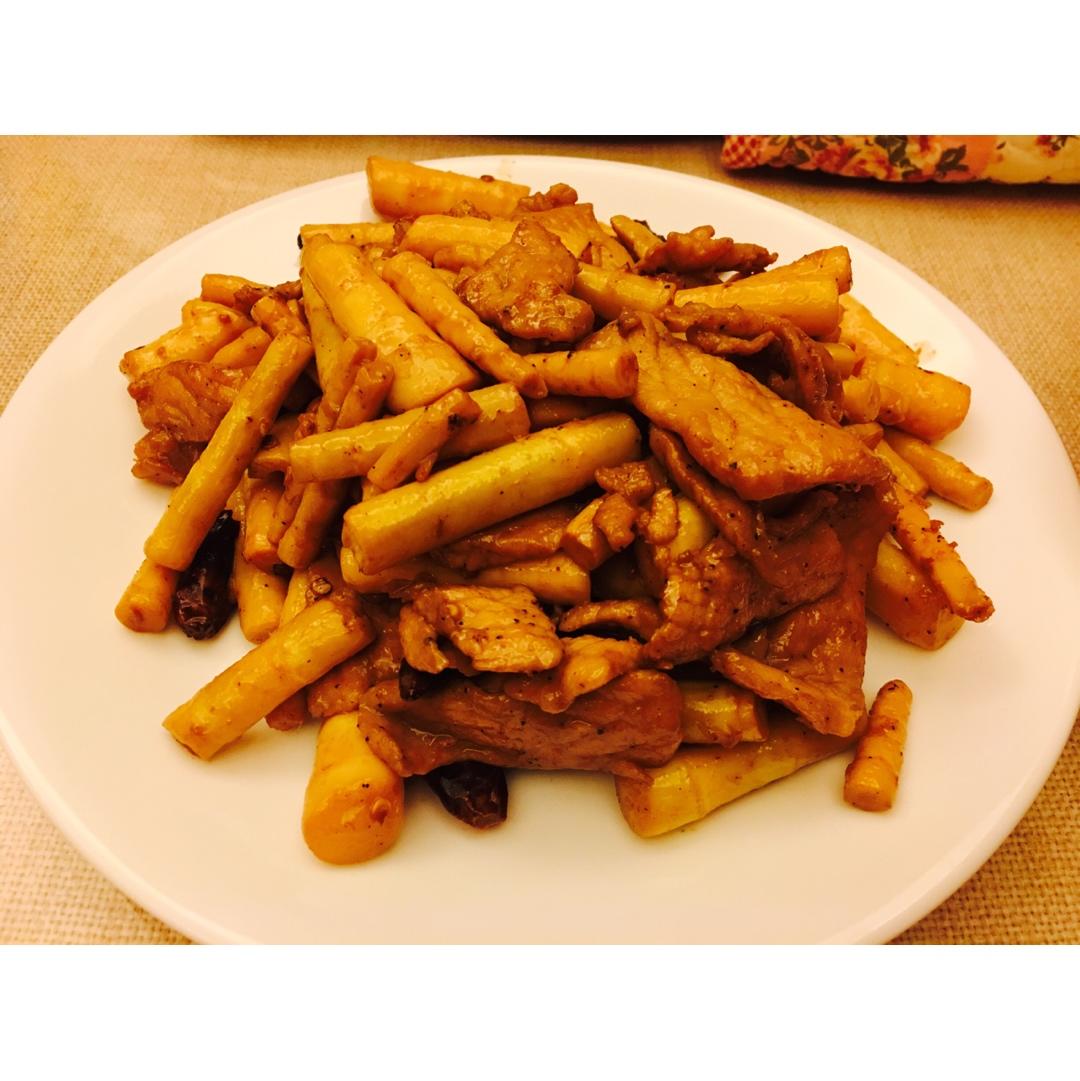 春笋炒肉丝