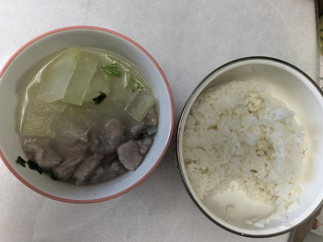 冬瓜滑肉汤