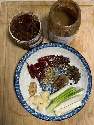 寒冬：麻酱素暖锅的做法 步骤1