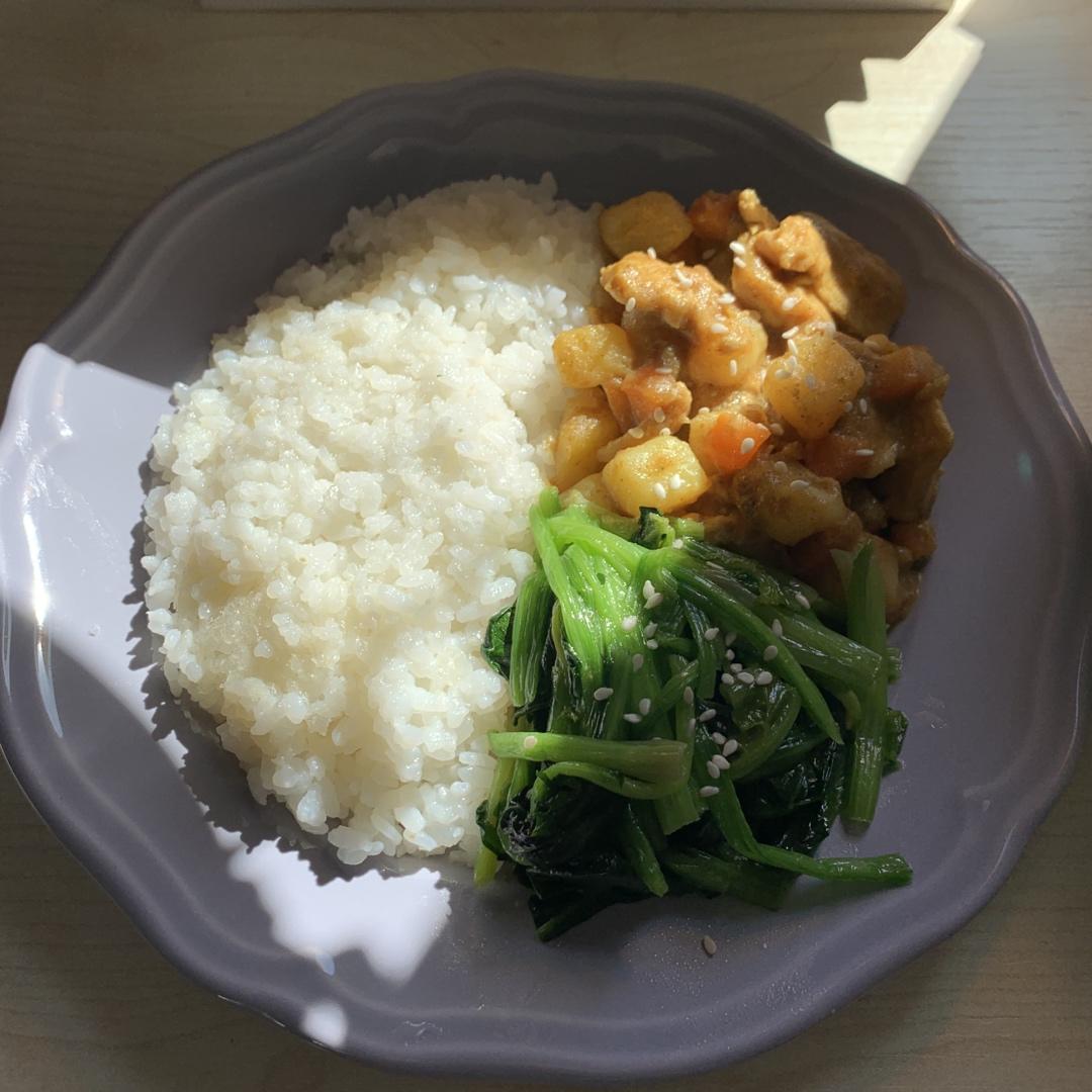 咖喱鸡饭