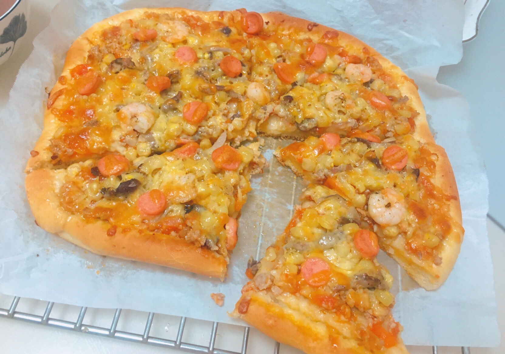 堪比BSK的新手披萨（含饼底做法，pizza酱做法）的做法
