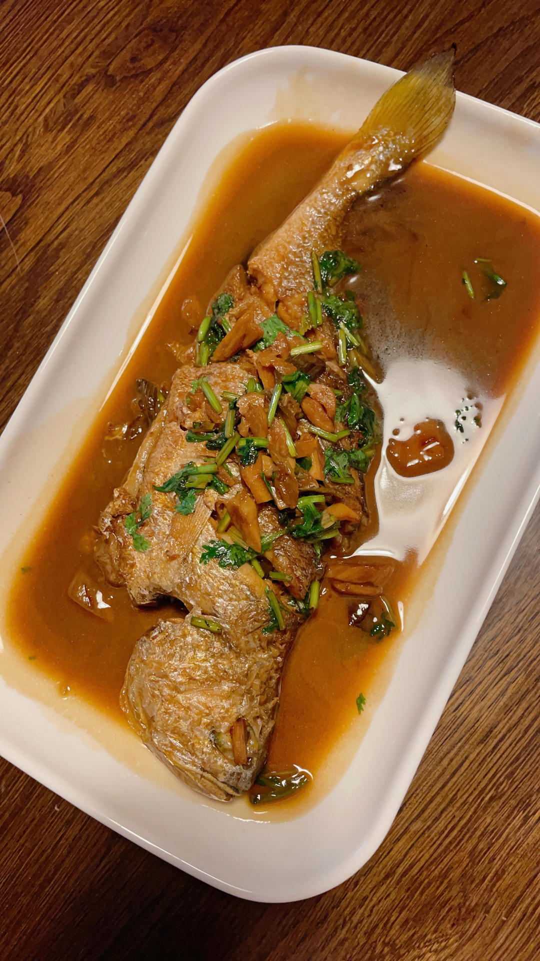 私房红烧黄花鱼，边吃边想念~