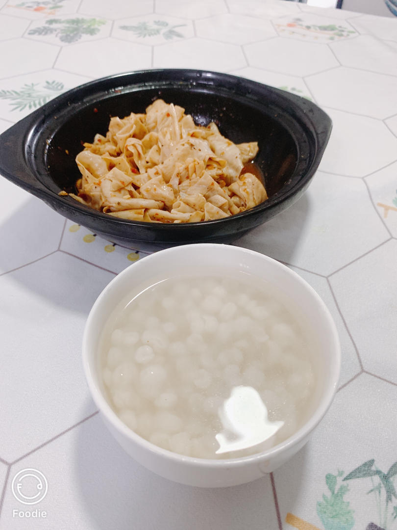 老式拌豆皮（小时候的味道）