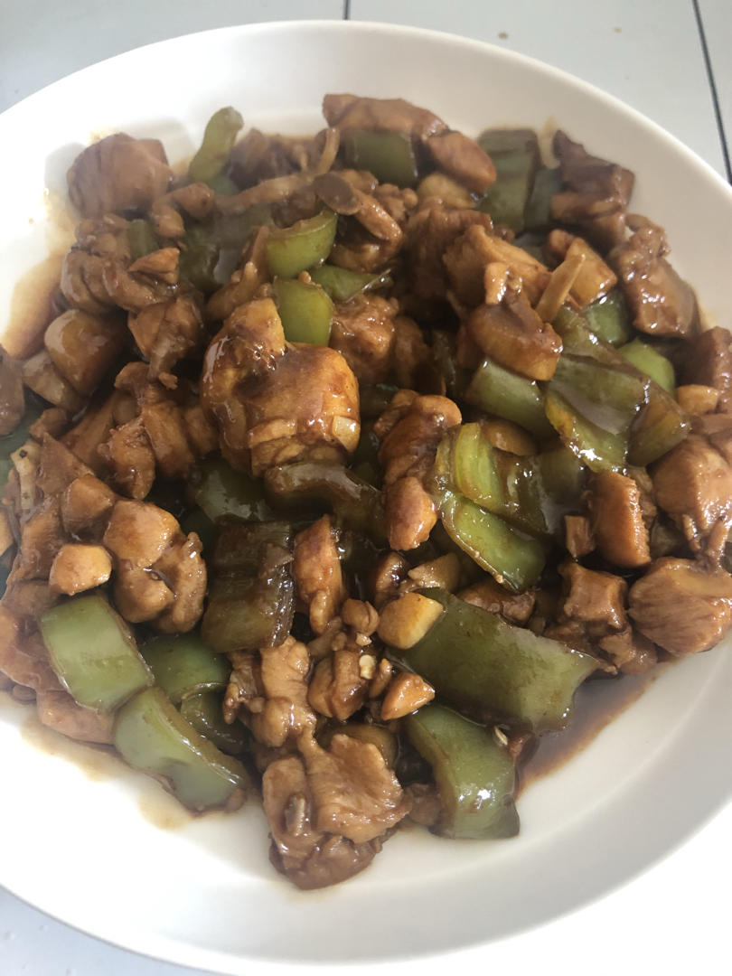 青椒炒鸡腿