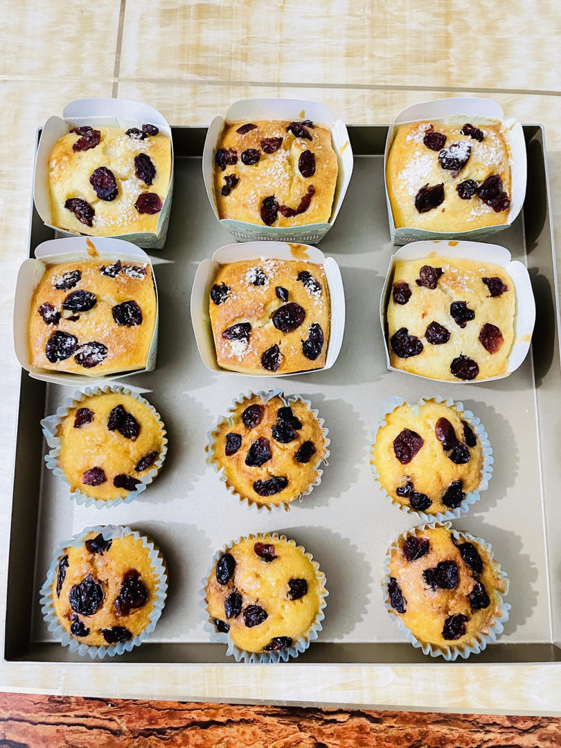 免打发‼️搅一搅就能做的麦芬蛋糕，巨好吃