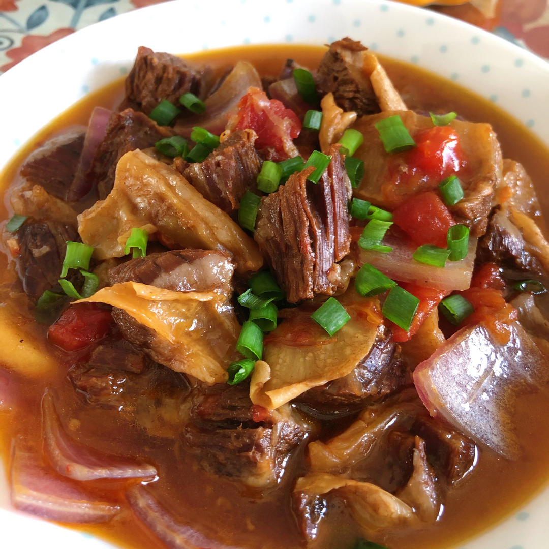 番茄土豆炖牛腩