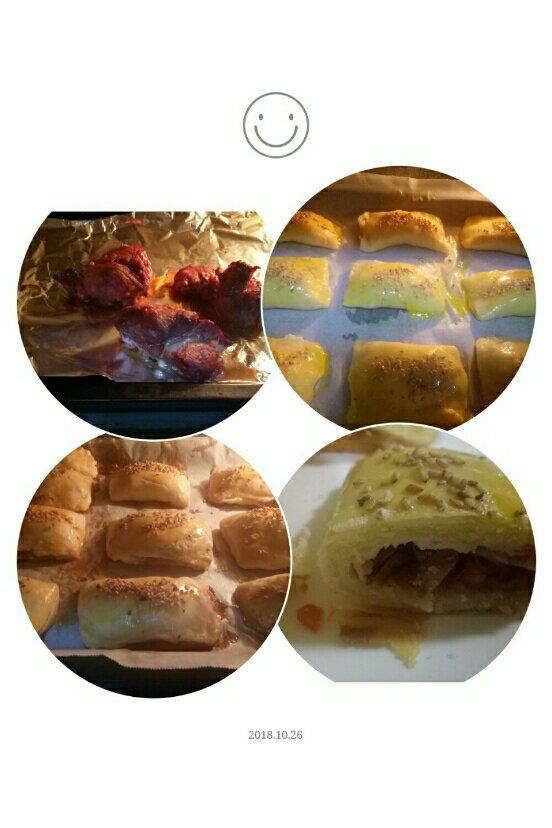 叉烧酥，内有极简叉烧肉馅料做法