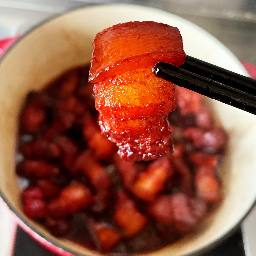 板栗红烧肉
