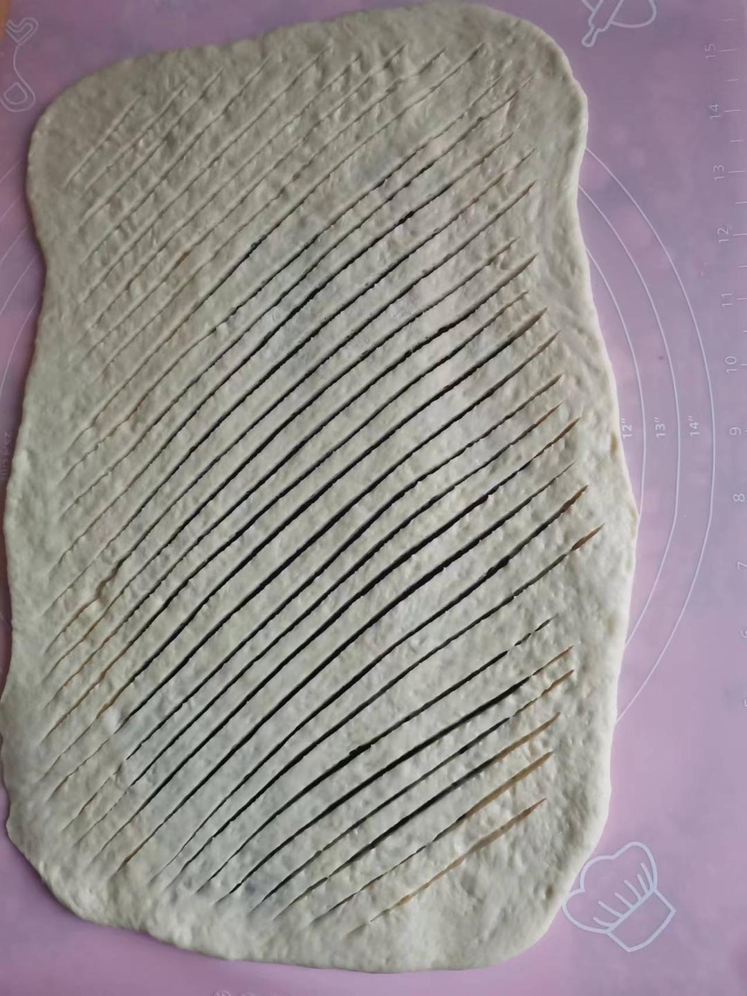 一次成功的豆沙吐司面包