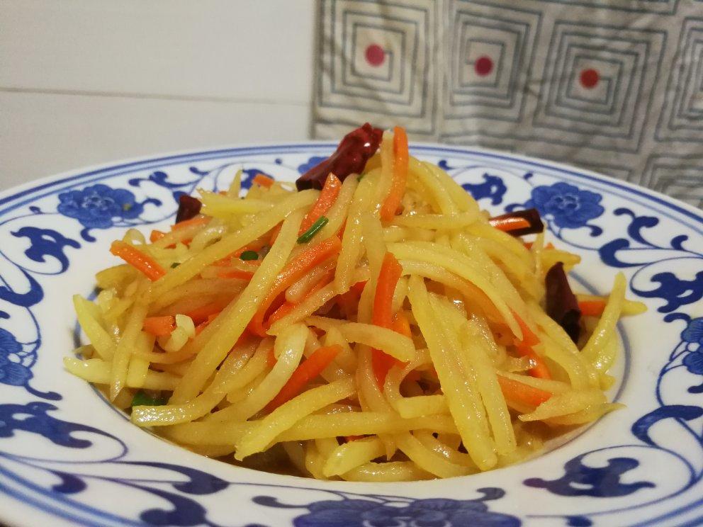 脆炒土豆丝