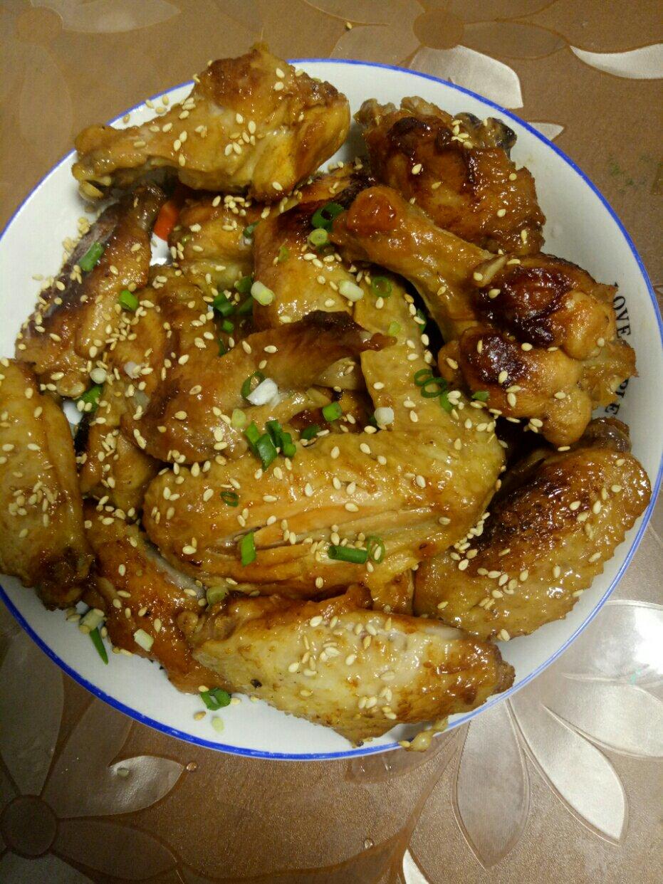 烤鸡翅（自制腌料）