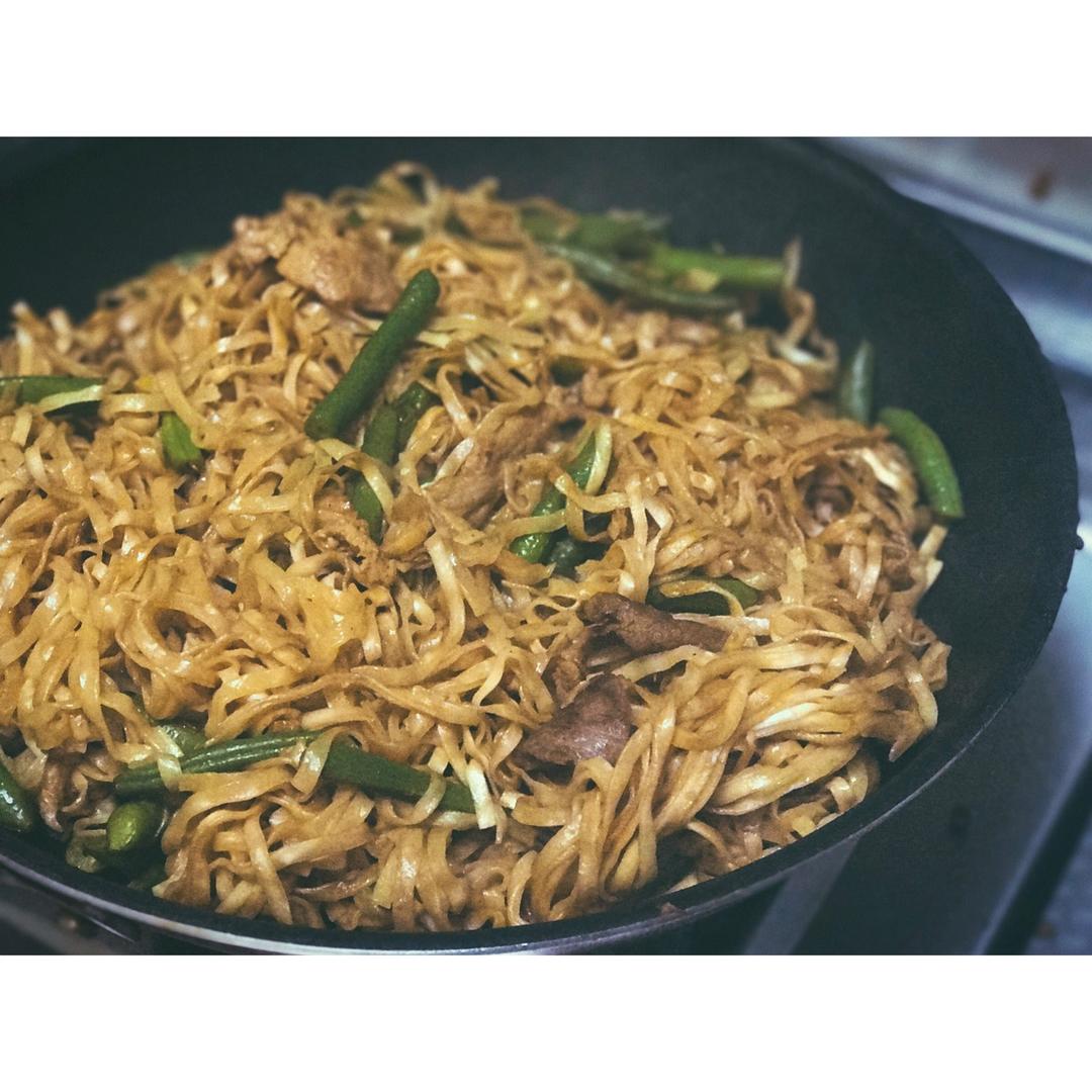 芸豆焖面（附万能的腌肉不老的办法）
