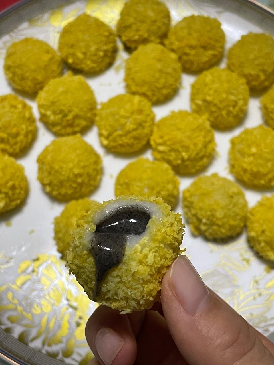 超级简单的爆汁烤汤圆（烤箱版）