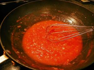 番茄烩虾仁的做法 步骤5