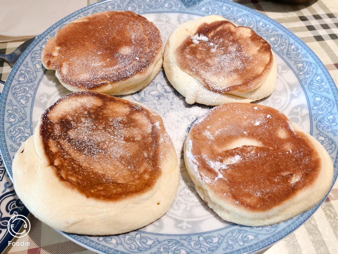 原味无油日式舒芙蕾厚松饼