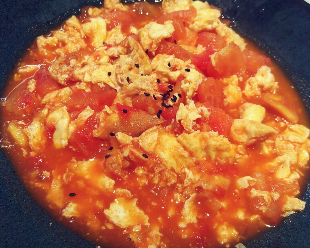 西红柿炒鸡蛋的做法