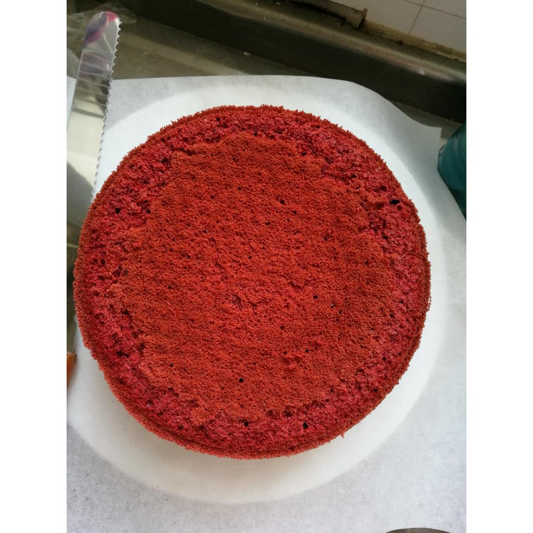 糖果妈咪sweet做的红丝绒戚风红丝绒溶液版