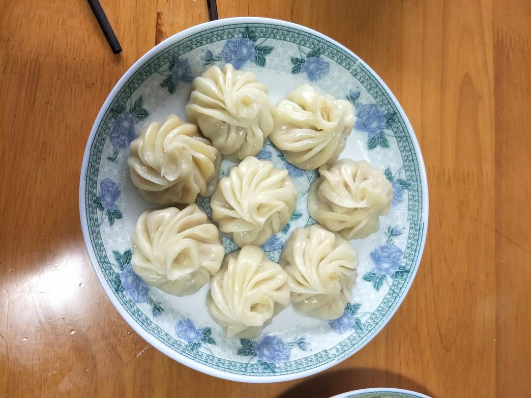 超简易饺子皮灌汤包