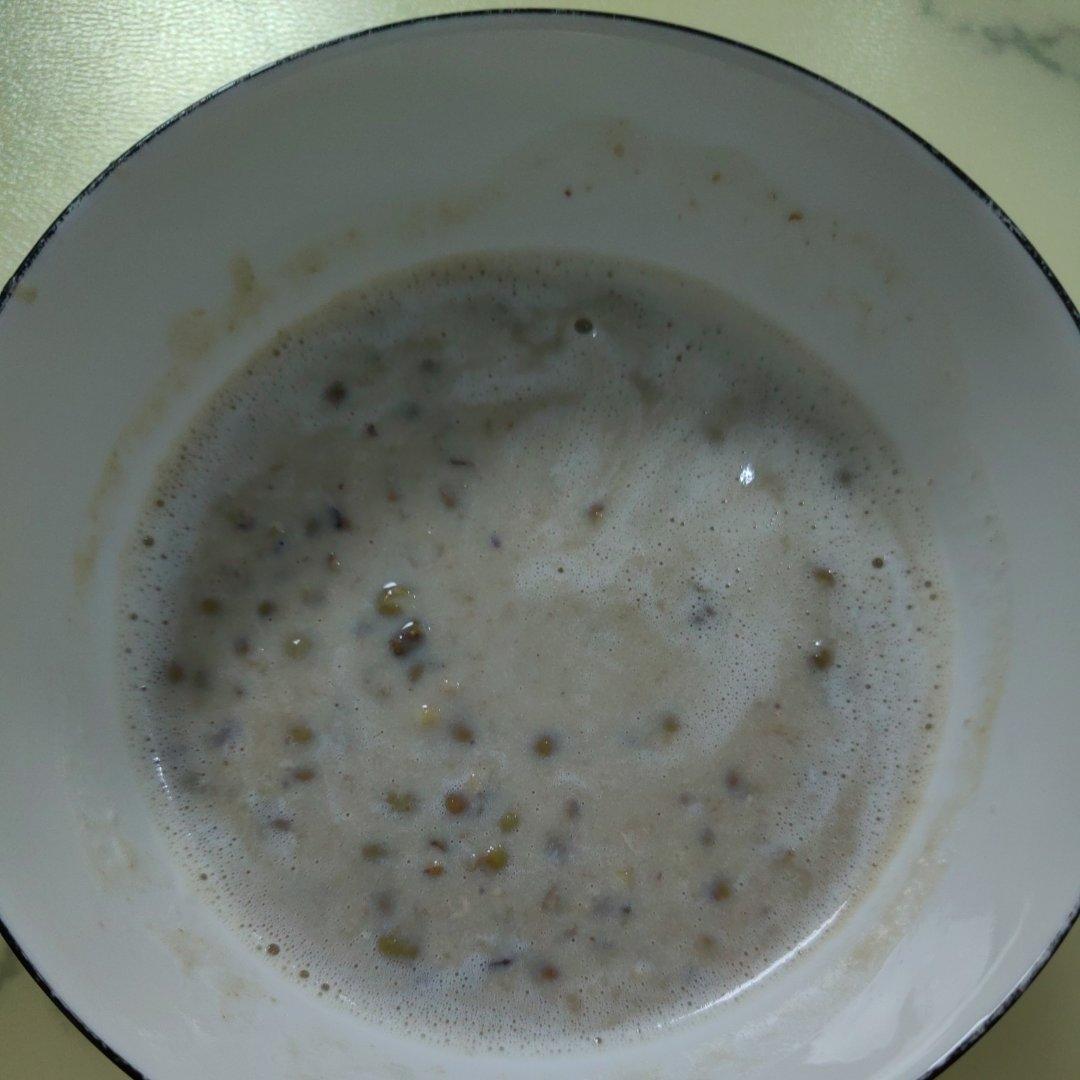 绿豆沙牛乳