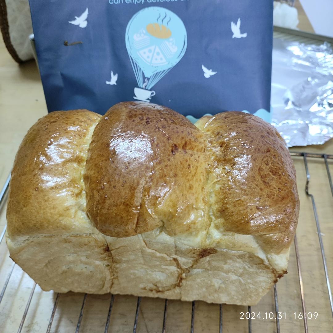 波兰种椰香吐司｜柔软拉丝巨好吃❗️❗️❗️