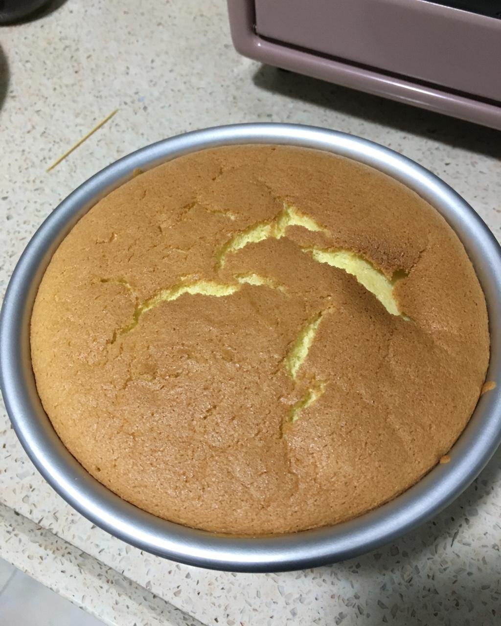 6寸戚风蛋糕零失败版