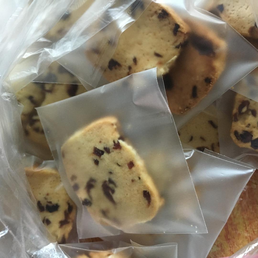 低糖少油版蔓越莓饼干