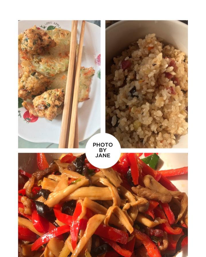 手撕杏鲍菇炒肉