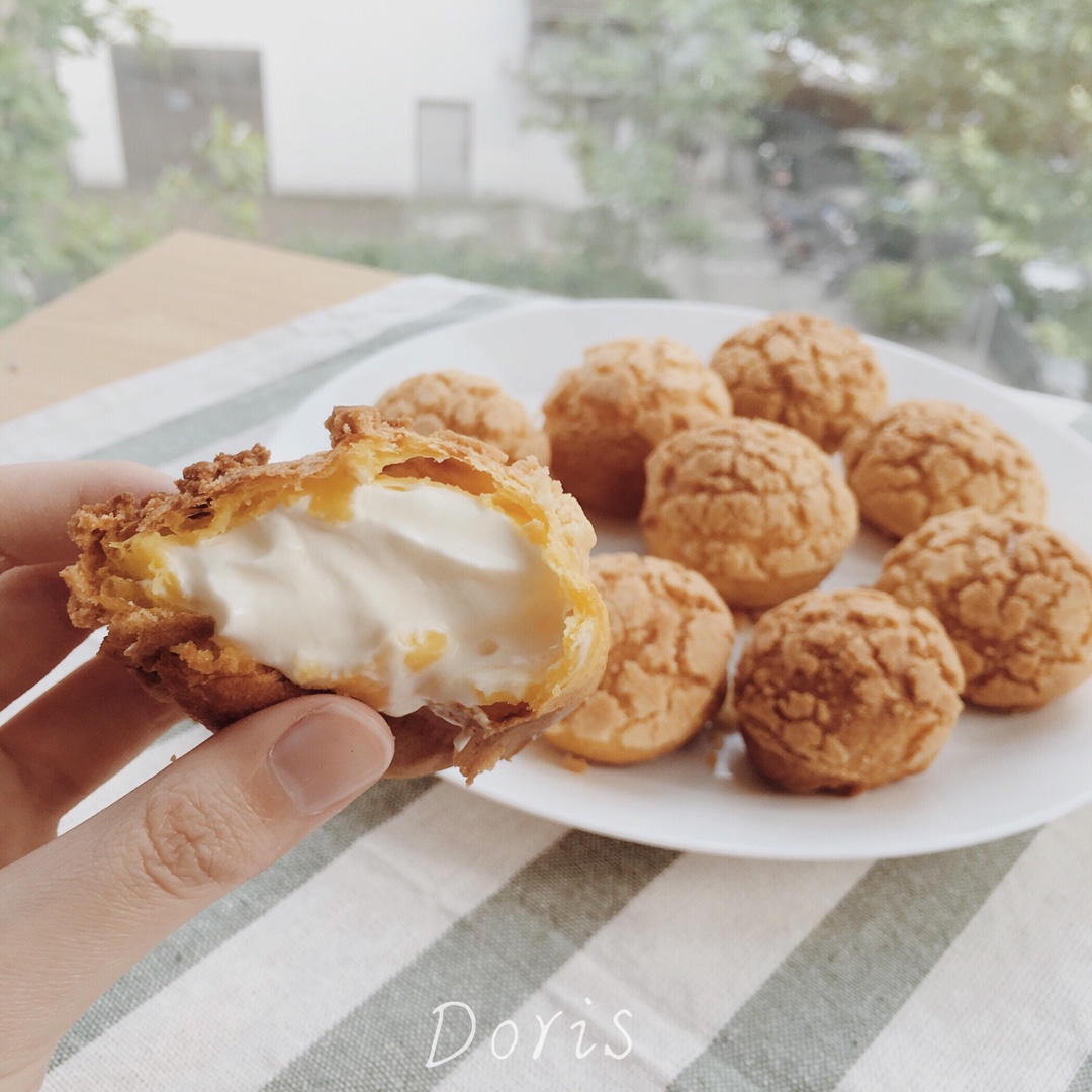 十分美味的酥皮泡芙