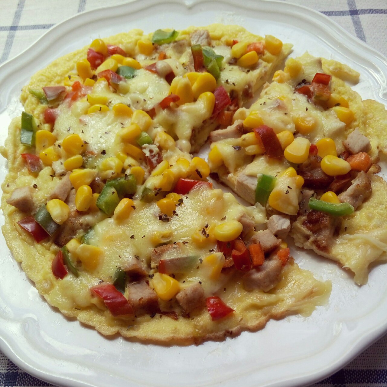 披萨蛋（快速早餐）