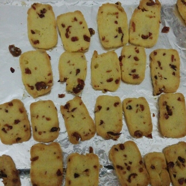 蔓越莓饼干的做法（烤箱做饼干）