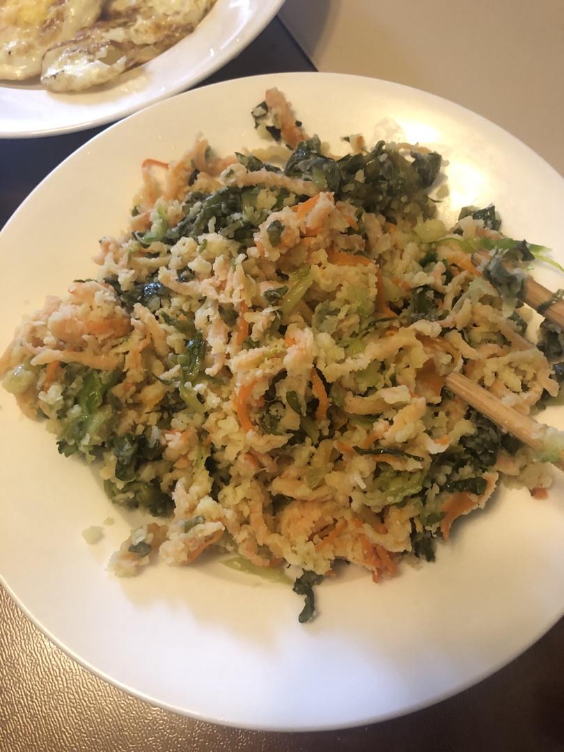 一切皆可蒸的河南蒸菜：蒸芹菜叶、胡萝卜