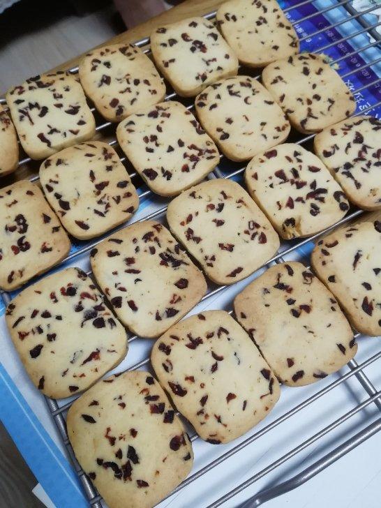 低糖少油版蔓越莓饼干