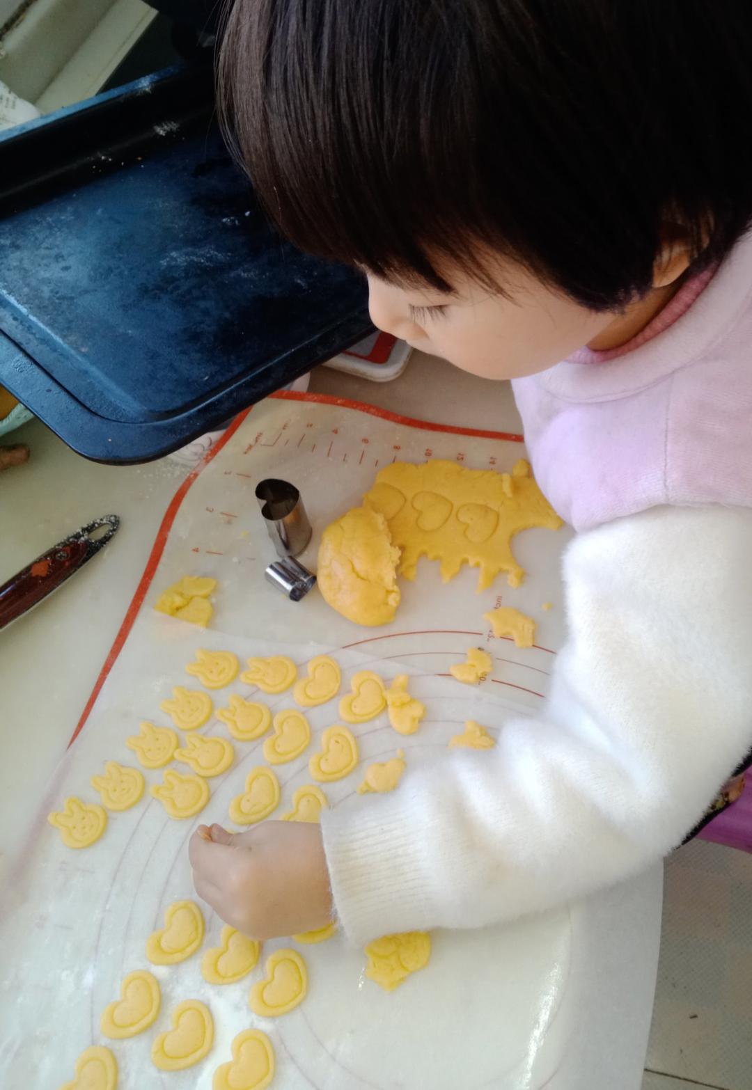 没有模具也能做的卡通饼干