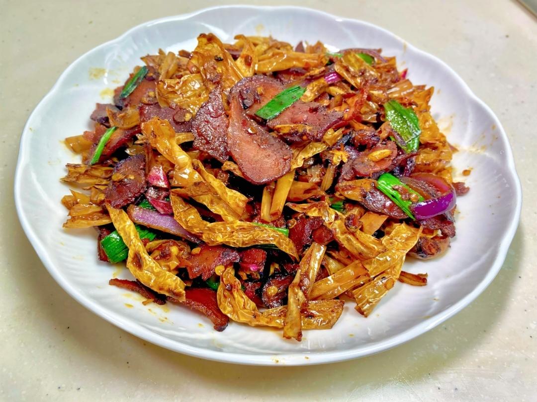 干白辣椒炒腊肉｜家常好菜