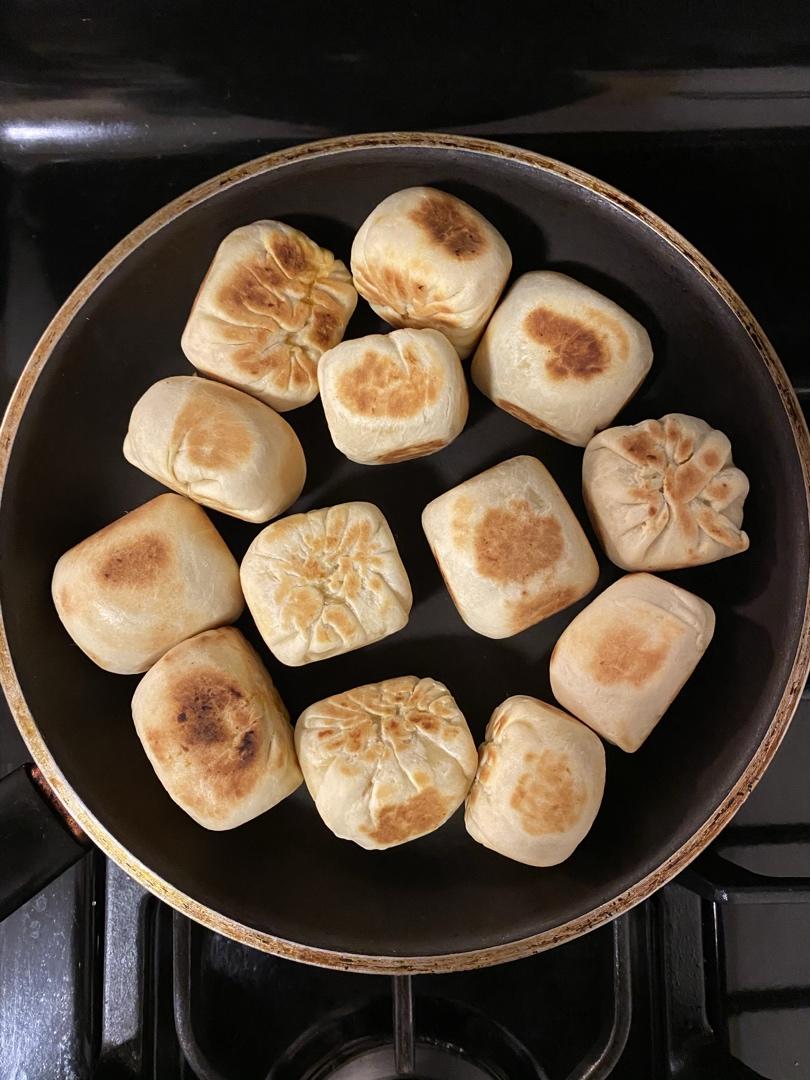 网红爆浆香芋紫薯仙豆糕，只需一口平底锅