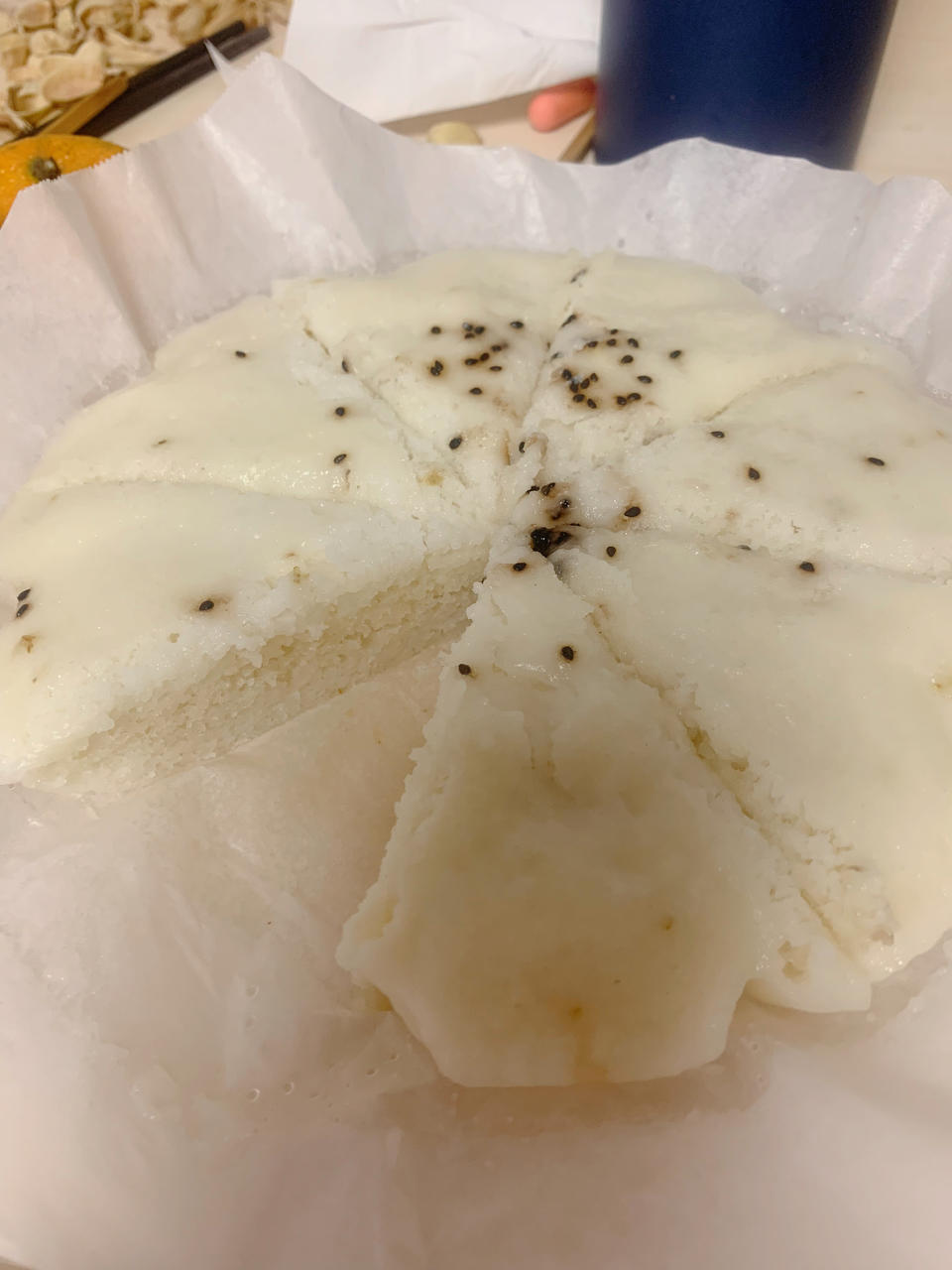 用大米就可以做的米糕
