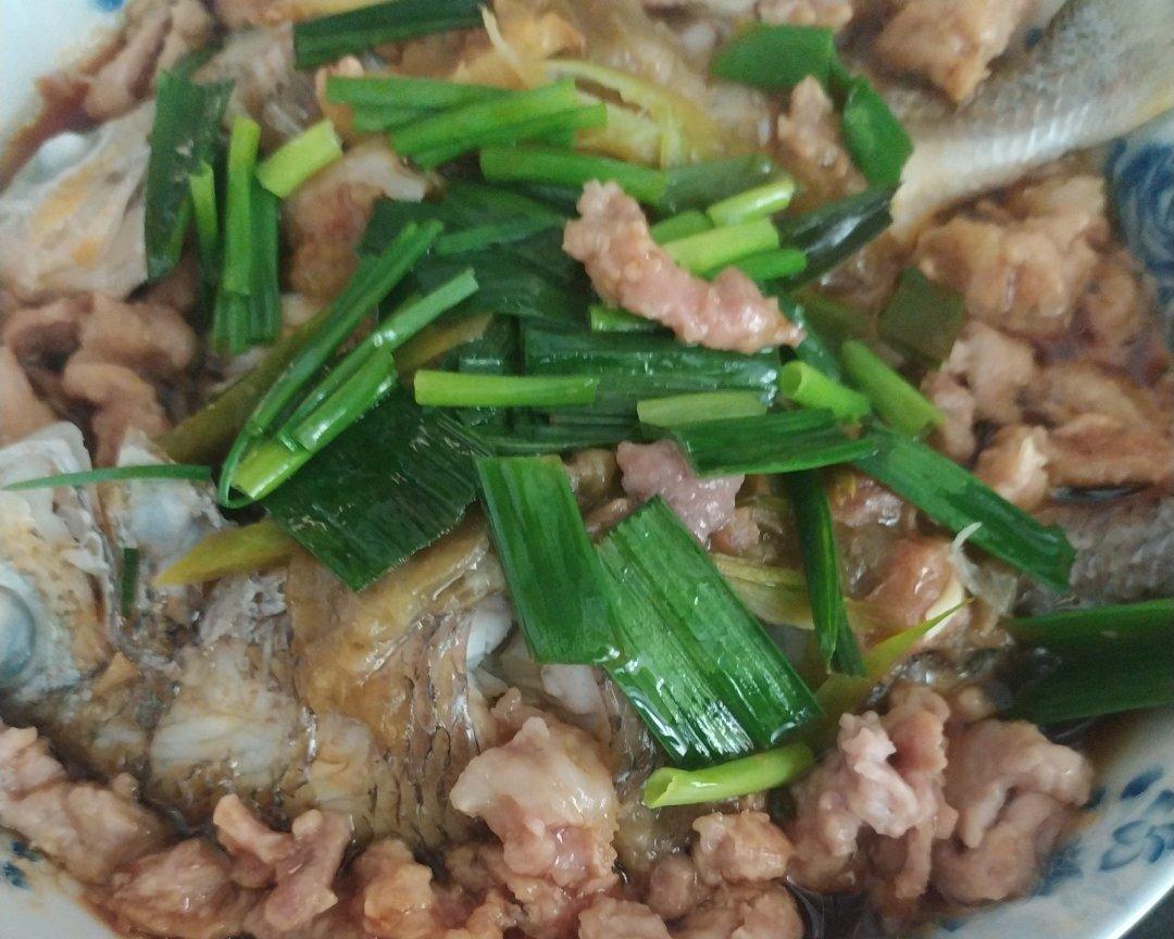 蒸菜——渍梅蒸黄翅嫩肉片的做法