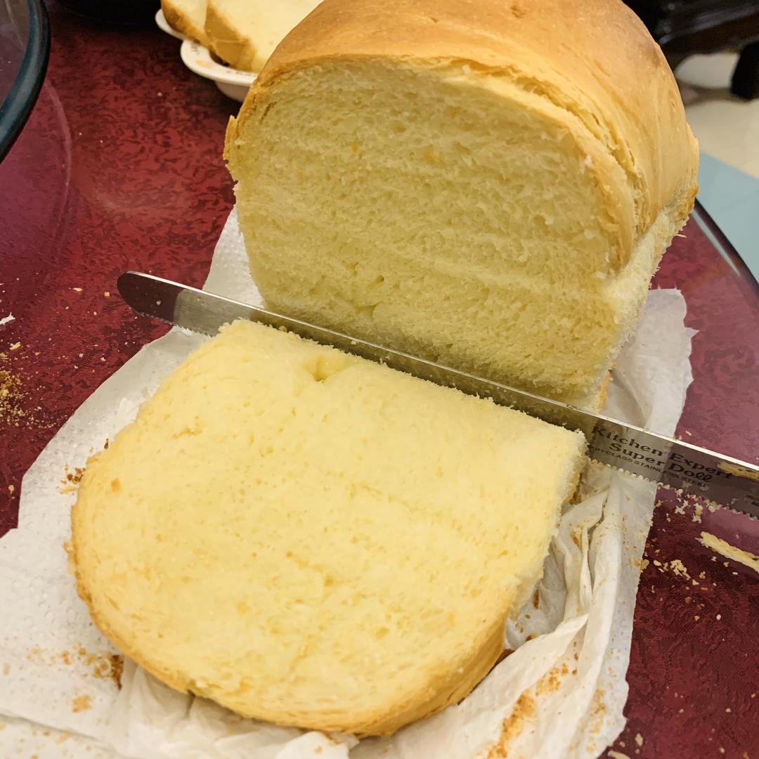 纯奶手撕吐司的做法 步骤1