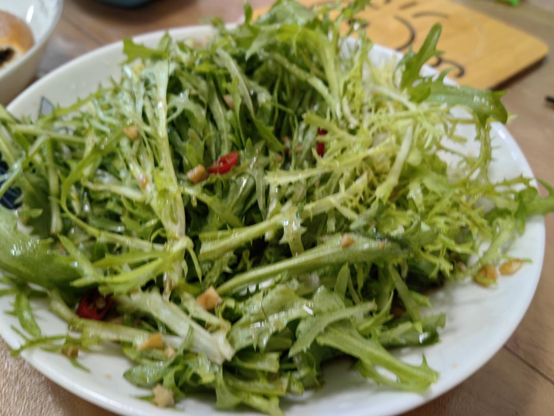 凉拌苦菊——简单爽口