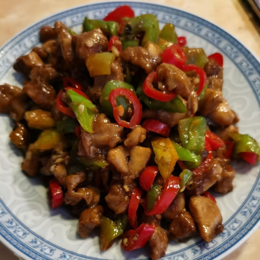 青椒鸡腿肉