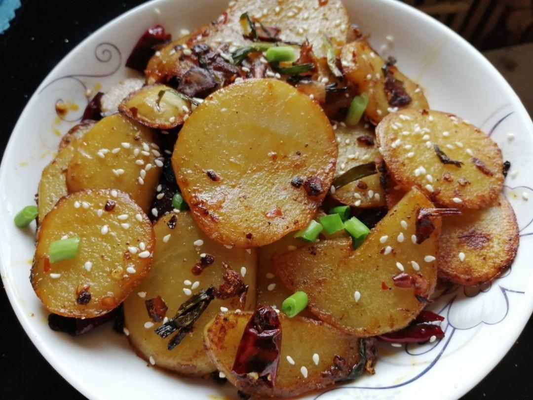 干锅土豆片