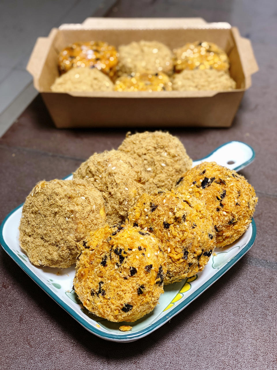 美味海苔肉松小贝