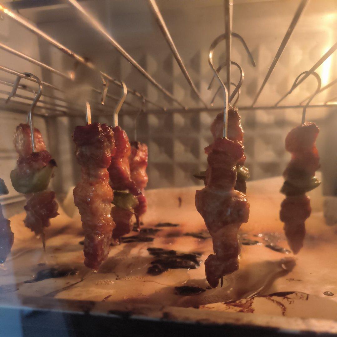 香烤五花肉串