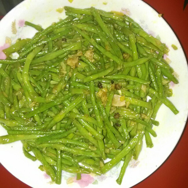 蒜泥豇豆