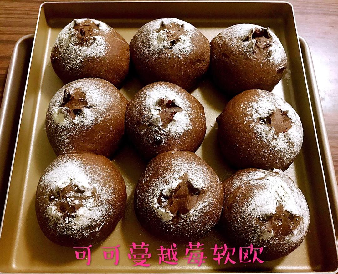 可可蔓越梅软欧~天然酵种(波兰种)