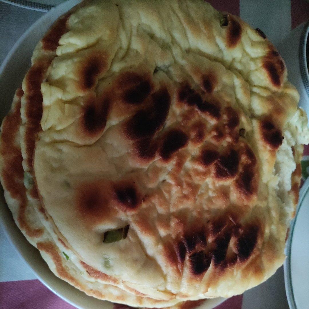 鸡蛋葱油饼