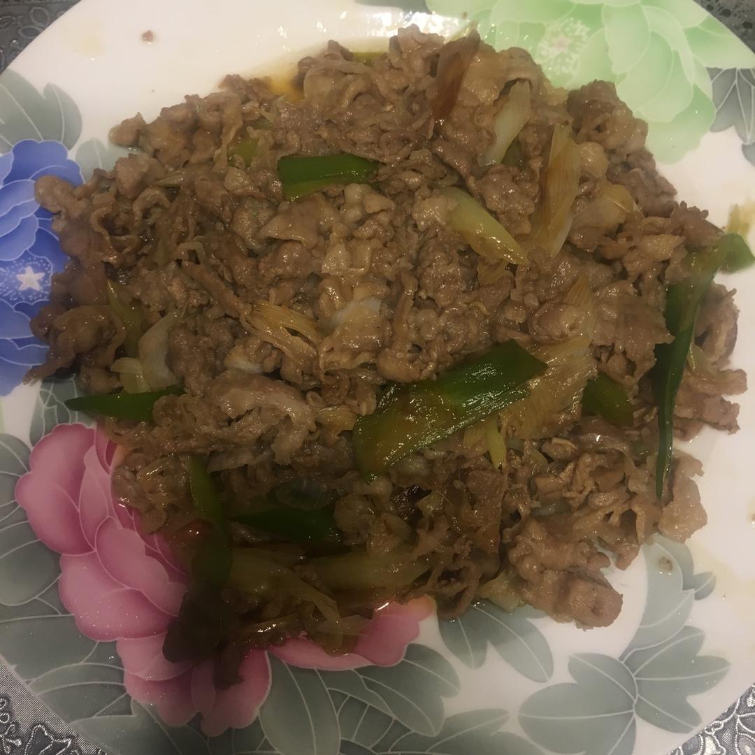 葱爆羊肉